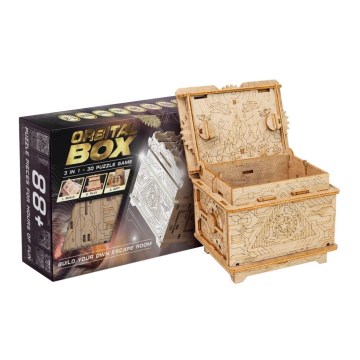 EscapeWelt - 3D drvena mehanička slagalica zagonetke Orbitalna kutija