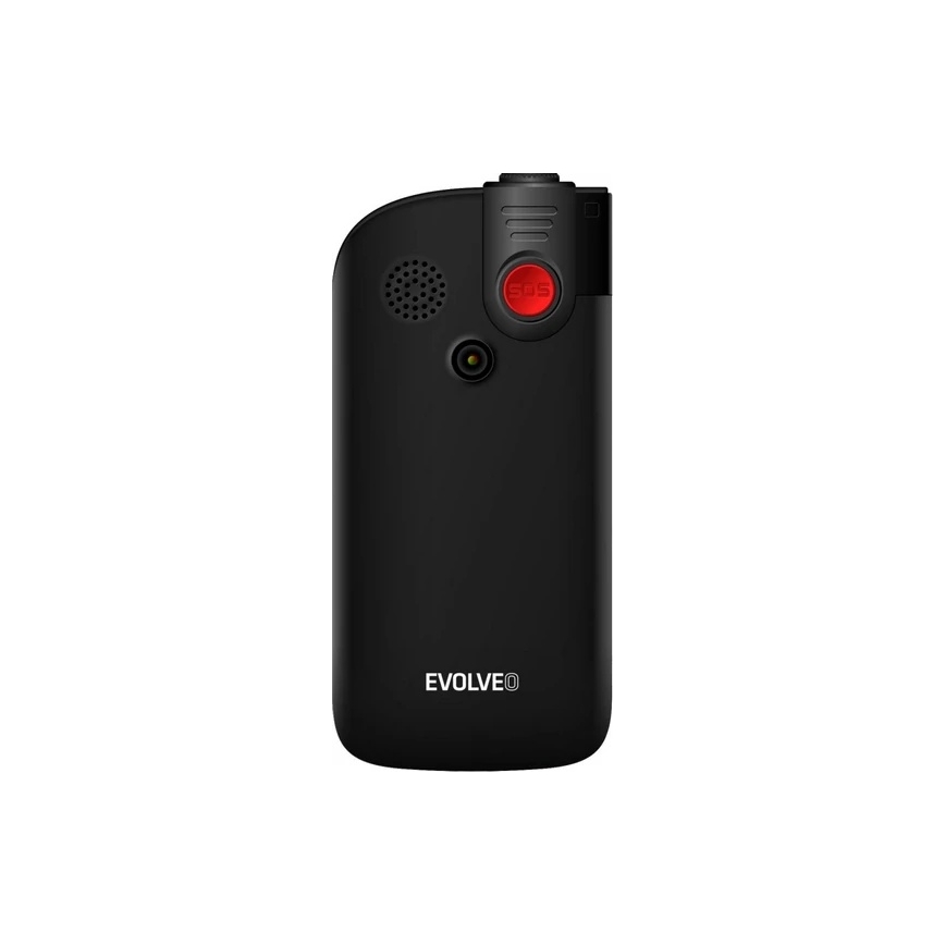 Evolveo - EasyPhone FL, mobilni telefon za starije osobe, crni
