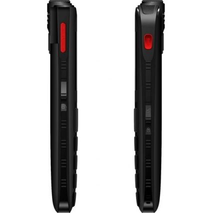 Evolveo - EasyPhone FL, mobilni telefon za starije osobe, crni