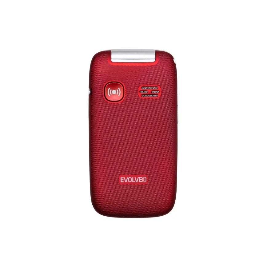 Evolveo - EasyPhone FS preklopni mobilni telefon za starije osobe 2.8 crvena