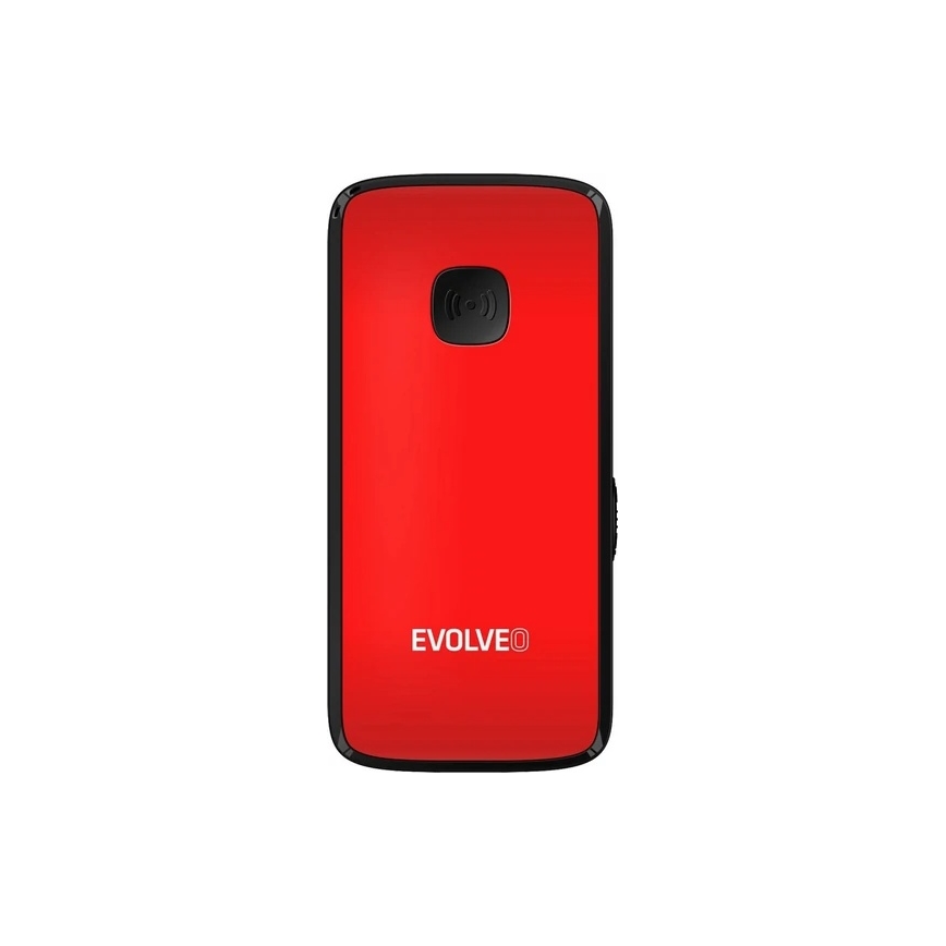 Evolveo - EasyPhone ID mobilni telefon za starije osobe, crvene boje