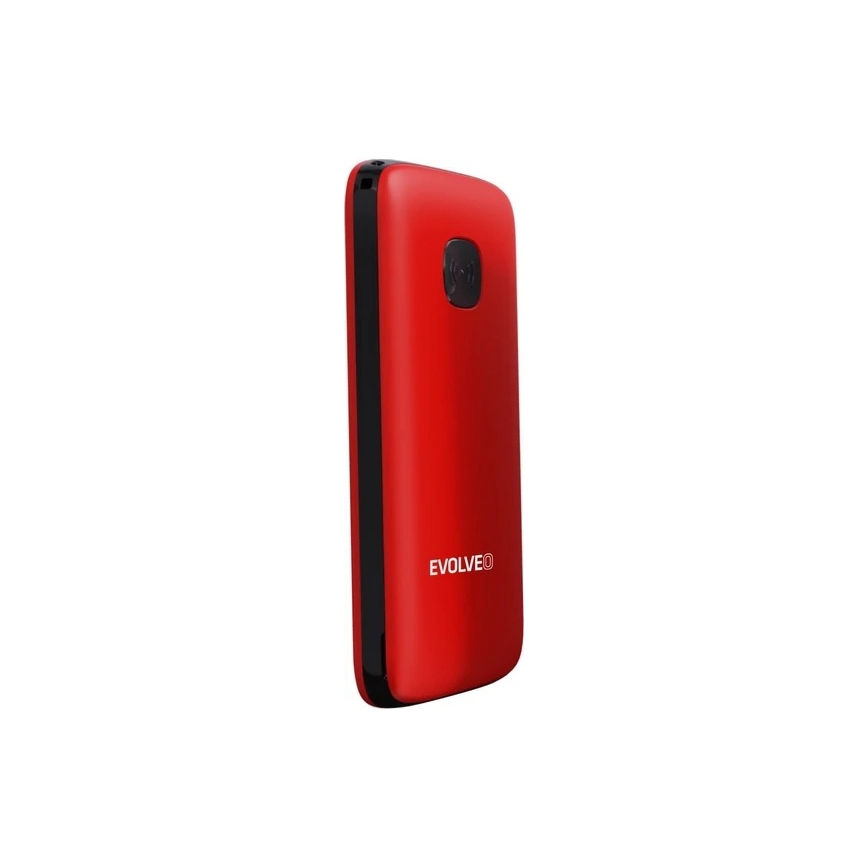 Evolveo - EasyPhone ID mobilni telefon za starije osobe, crvene boje