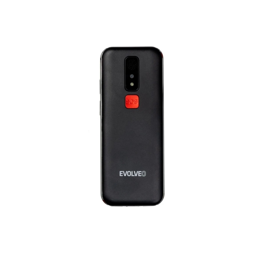 Evolveo - EasyPhone LT, 4G mobilni telefon za starije osobe, crne boje