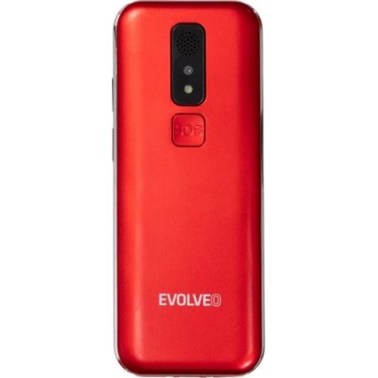 Evolveo - EasyPhone LT, 4G mobilni telefon za starije osobe, crvene boje