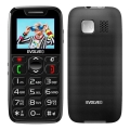 Evolveo - EasyPhone mobilni telefon za starije osobe, crne boje