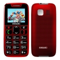 Evolveo - EasyPhone mobilni telefon za starije osobe, crveni