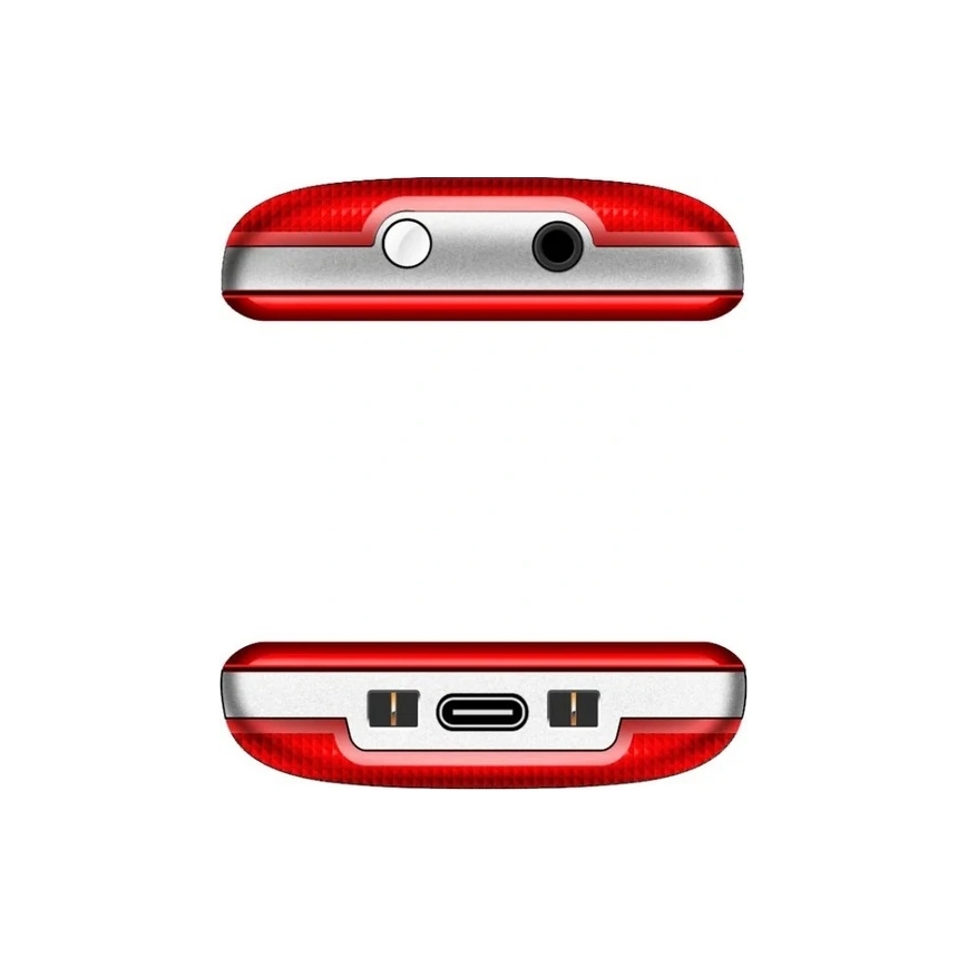 Evolveo - EasyPhone, mobilni telefon za starije osobe, crveni