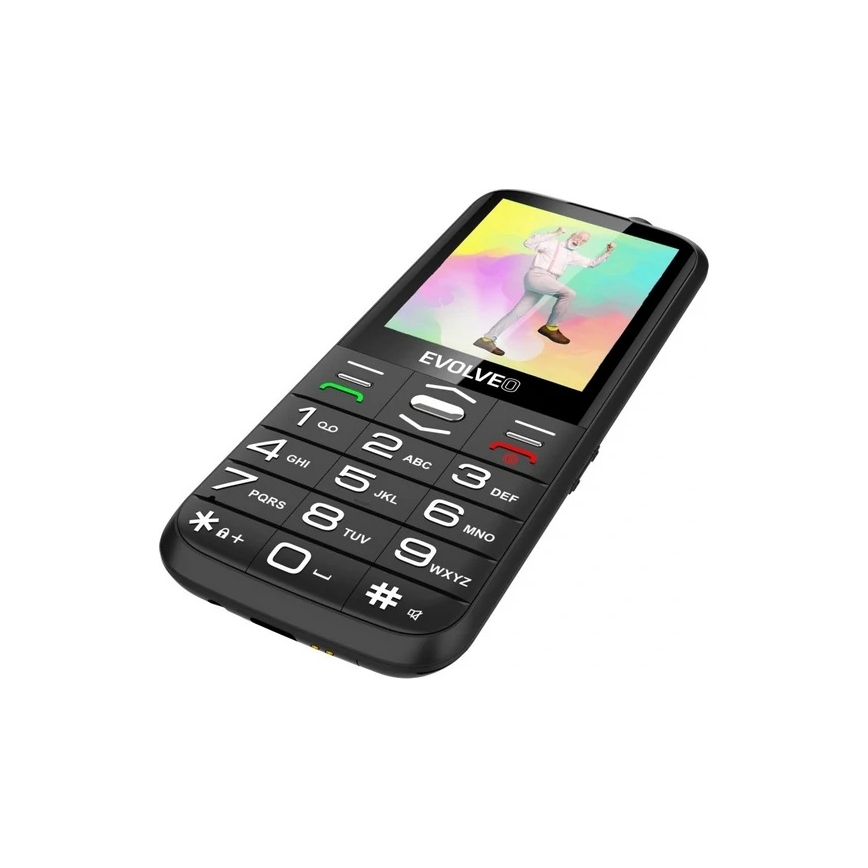Evolveo - EasyPhone XO mobilni telefon za starije osobe crni