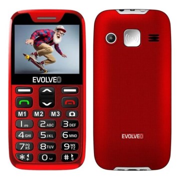 Evolveo - EasyPhone XR 4G crveni mobilni telefon za starije osobe