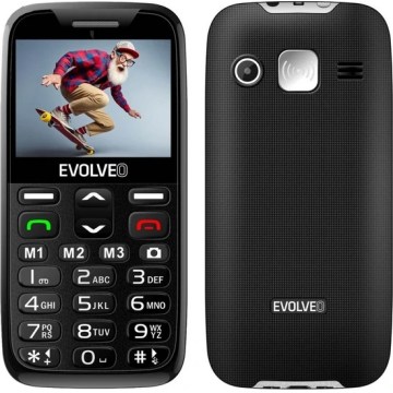 Evolveo - EasyPhone XR, 4G mobilni telefon za starije osobe, crne boje