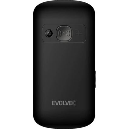Evolveo - EasyPhone XS mobilni telefon za starije osobe, crni