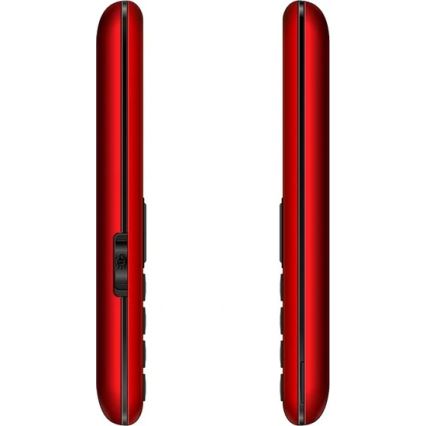 Evolveo - EasyPhone XS mobilni telefon za starije osobe, crvene boje