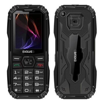 Evolveo - MaxPhone A1, tipkovni Dual SIM telefon, crne boje
