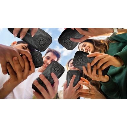 Evolveo - MaxPhone A1, tipkovni Dual SIM telefon, crne boje