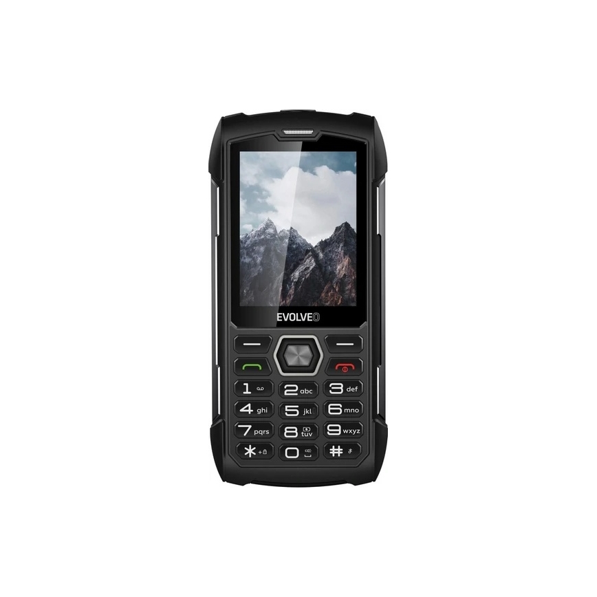 Evolveo - StrongPhone H1, vodootporan Dual SIM telefon crna/siva