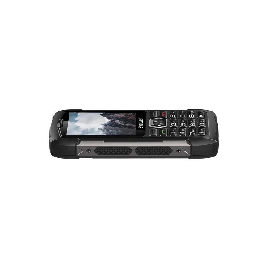 Evolveo - StrongPhone H1, vodootporan Dual SIM telefon crna/siva