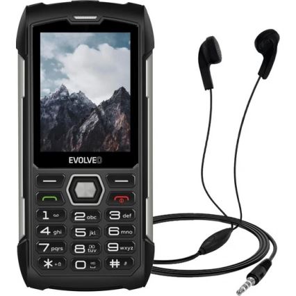 Evolveo - StrongPhone H1 vodootporan Dual SIM telefon crna/srebrna