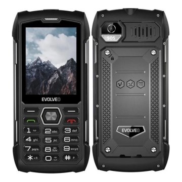 Evolveo - StrongPhone H1 vodootporan Dual SIM telefon crni/sivi