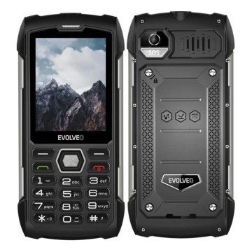 Evolveo - StrongPhone H1 vodootporan Dual SIM telefon crni/srebrni