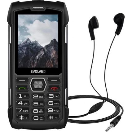 Evolveo - StrongPhone H1, vodootporan Dual SIM telefon, crno - siva