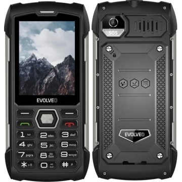 Evolveo - StrongPhone H1, vodootporan Dual SIM telefon, crno-srebran
