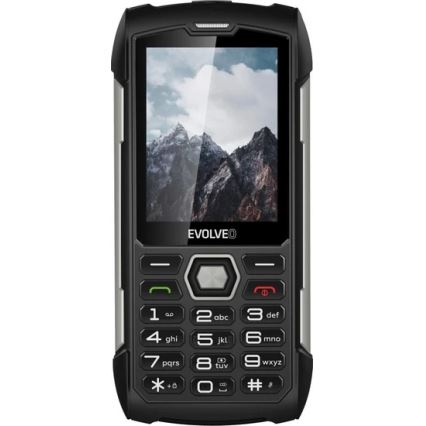 Evolveo - StrongPhone H1, vodootporan Dual SIM telefon, crno-srebran