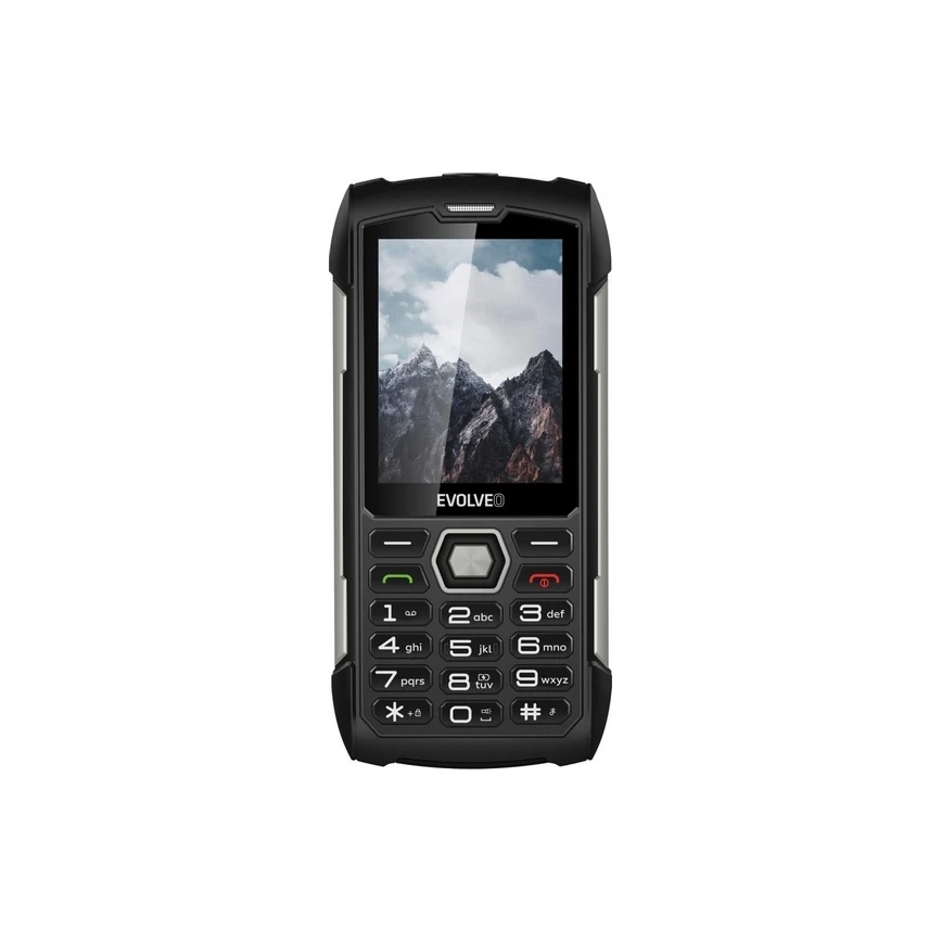 Evolveo - StrongPhone H1, vodootporan Dual SIM telefon, crno-srebran
