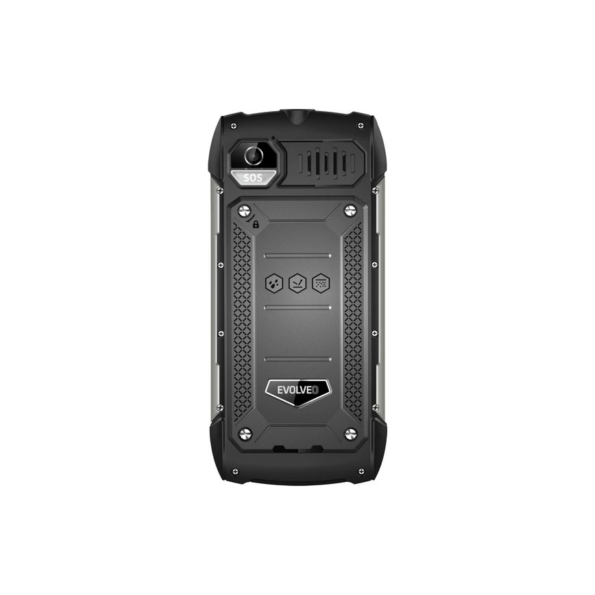 Evolveo - StrongPhone H1, vodootporan Dual SIM telefon, crno-srebran