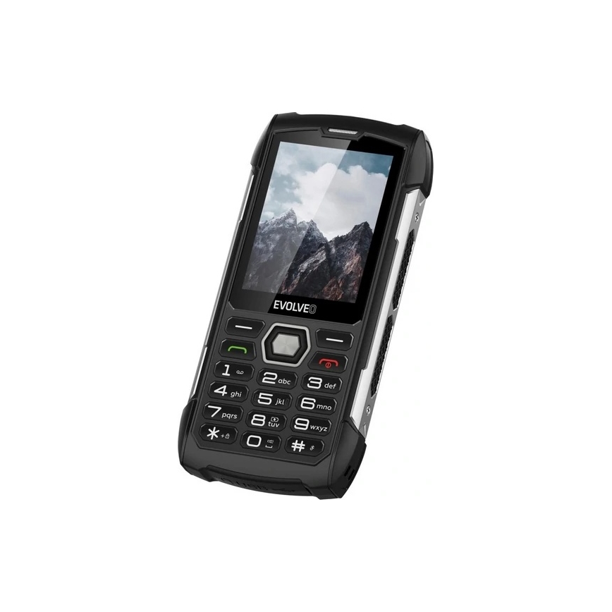 Evolveo - StrongPhone H1, vodootporan Dual SIM telefon, crno-srebran