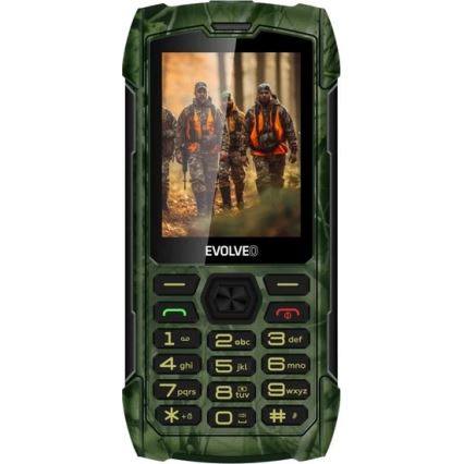Evolveo - StrongPhone H1 vodootporan Dual SIM telefon u lovačkoj kamuflaži