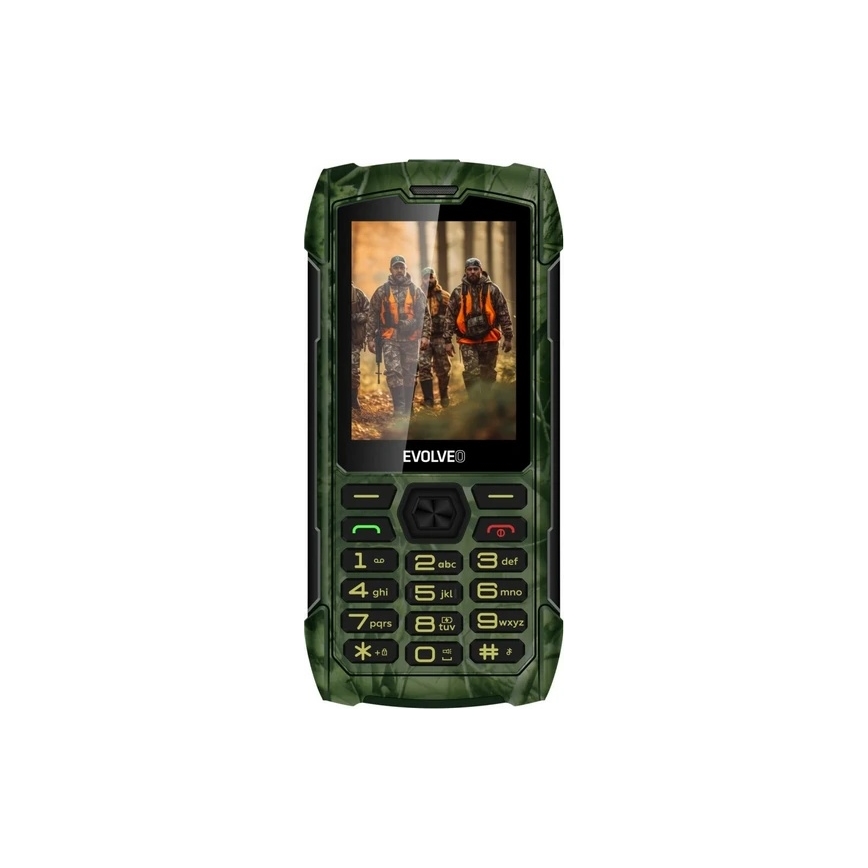 Evolveo - StrongPhone H1 vodootporan Dual SIM telefon u lovačkoj kamuflaži