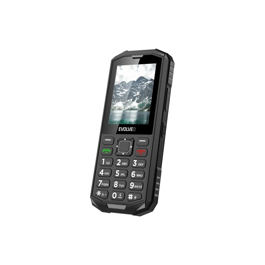 Evolveo - StrongPhone X5 vodootporan Dual SIM telefon crna/siva