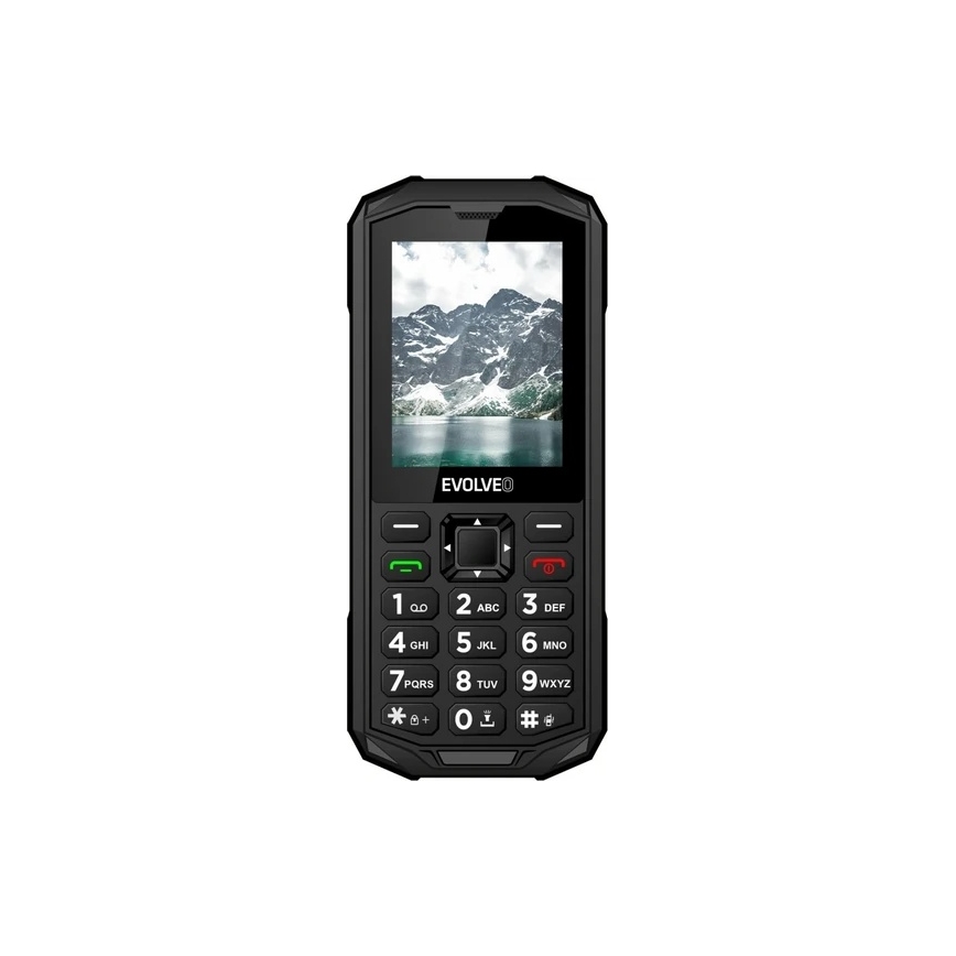 Evolveo - StrongPhone X5, vodootporan Dual SIM telefon, crne/sive boje