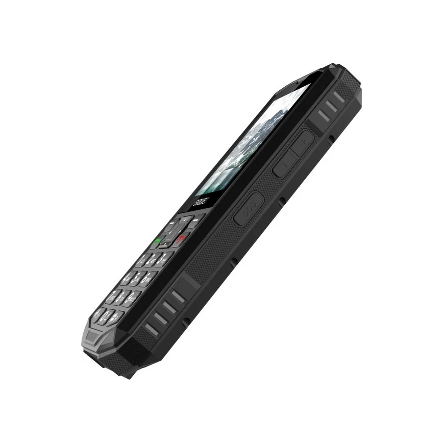 Evolveo - StrongPhone X5, vodootporan Dual SIM telefon, crne/sive boje