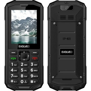 Evolveo - StrongPhone X5, vodootporan Dual SIM telefon, crno-sivi