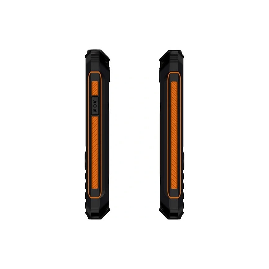 Evolveo - StrongPhone Z6, vodootporan Dual SIM telefon, crno - narančasta