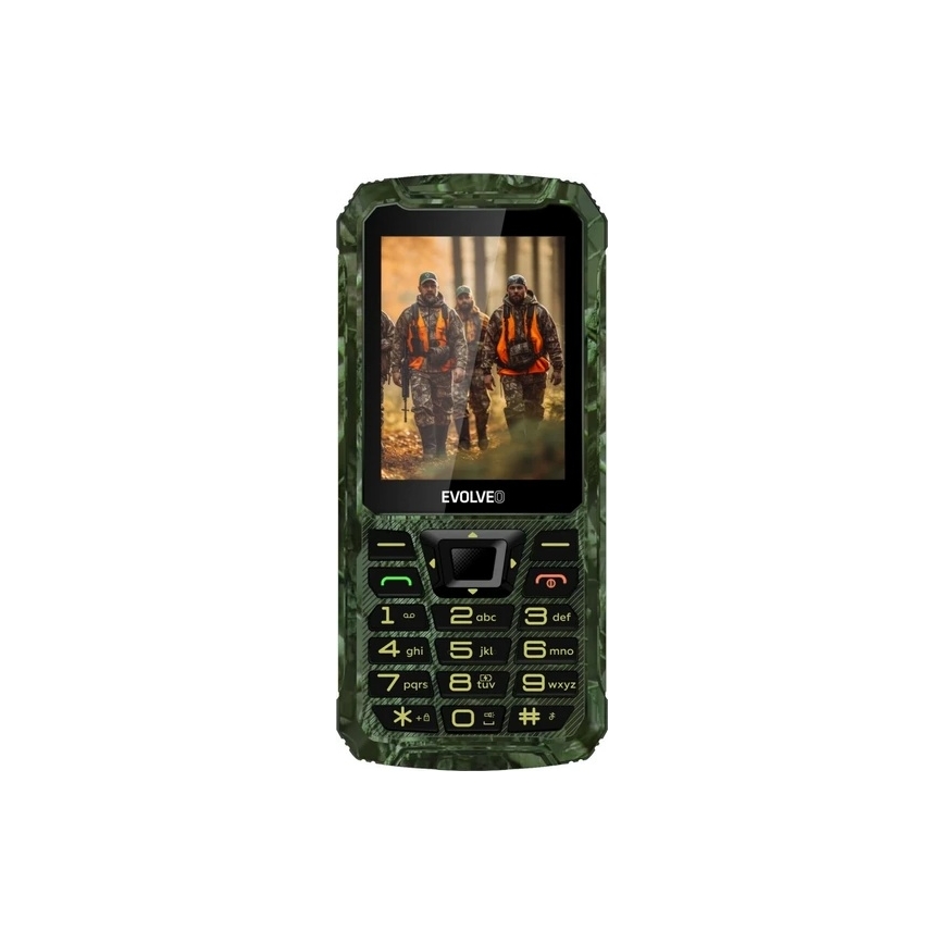 Evolveo - StrongPhone Z6 vodootporan Dual SIM telefon u lovnoj kamuflaži