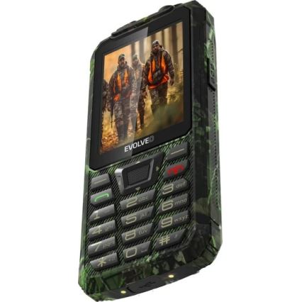 Evolveo - StrongPhone Z6 vodootporan Dual SIM telefon u lovnoj kamuflaži