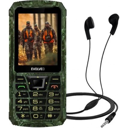 Evolveo - StrongPhone Z6 vodootporan Dual SIM telefon u lovnoj kamuflaži
