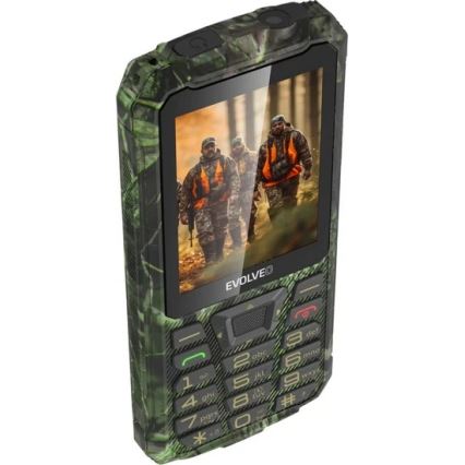 Evolveo - StrongPhone Z6, vodootporan Dual SIM telefon u lovskoj kamuflaži
