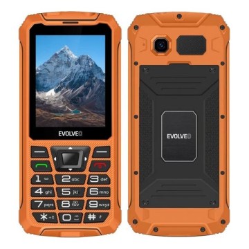Evolveo - StrongPhone Z6, vodootporan Dual SIM telefon u narančastoj boji