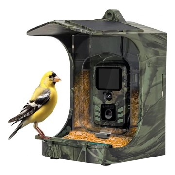 Evolveo - StrongVision BirdFeeder - pametna hranilica za ptice s kamerom i solarnim panelom