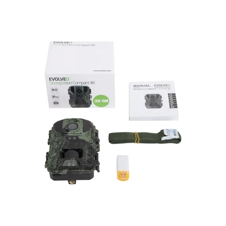 Evolveo - StrongVision Compact 4K fotopasca/kamera za time-lapse 32GB