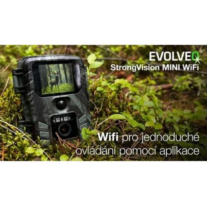 Evolveo - StrongVision MINI Wi-Fi, fotopast/sigurnosna kamera s aplikacijom