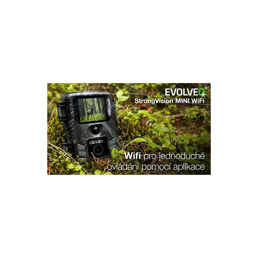 Evolveo - StrongVision MINI Wi-Fi, fotopast/sigurnosna kamera s aplikacijom