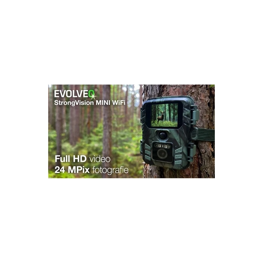Evolveo - StrongVision MINI Wi-Fi, fotopast/sigurnosna kamera s aplikacijom
