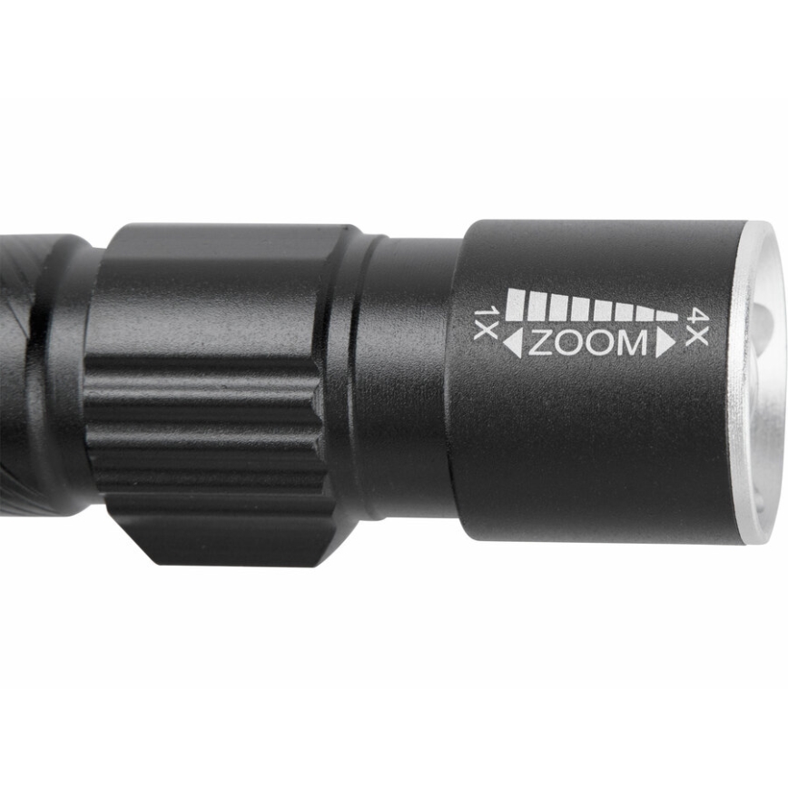 Extol - LED Baterijska svjetiljka LED/3W/450 mAh/3,7V crna