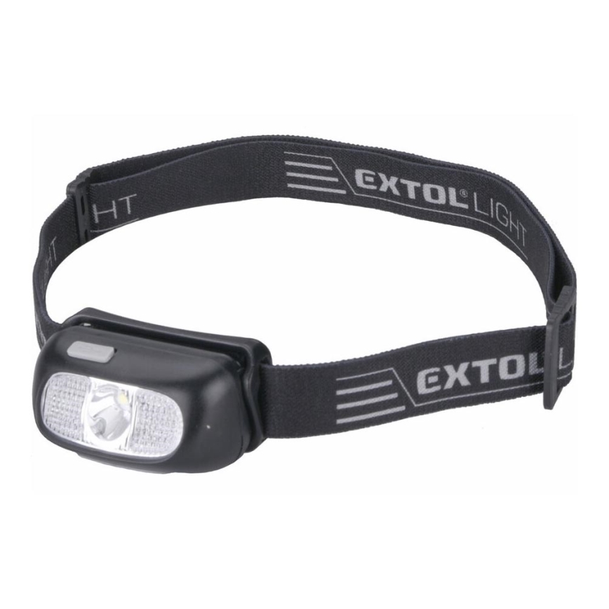 Extol - LED Čeona lampa LED/5W/1000 mAh/3,7V IPX5 crna