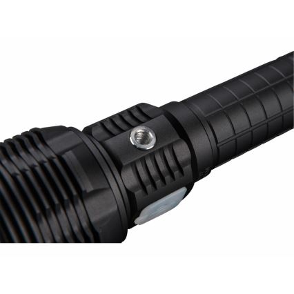 Extol - LED Prigušiva punjiva baterijska svjetiljka s powerbankom LED/60W/10000 mAh 8000 lm IPX4 crna
