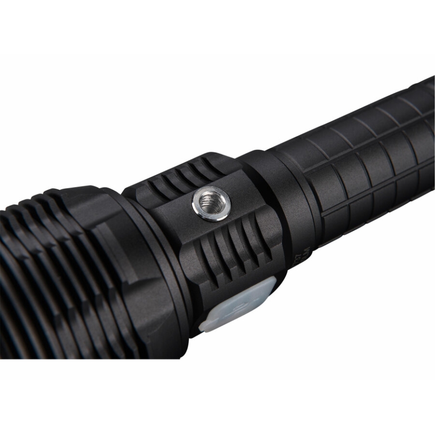 Extol - LED Prigušiva punjiva baterijska svjetiljka s powerbankom LED/60W/10000 mAh 8000 lm IPX4 crna